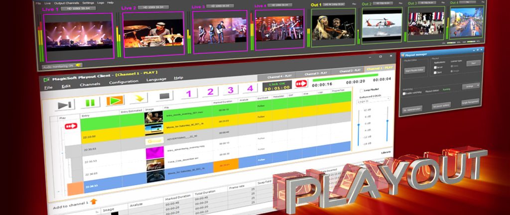 MagicSoft Playout Broadcast Automation Software - PAKOTEK CO.,LTD